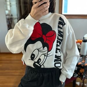 Vintage Minnie Mouse Crew